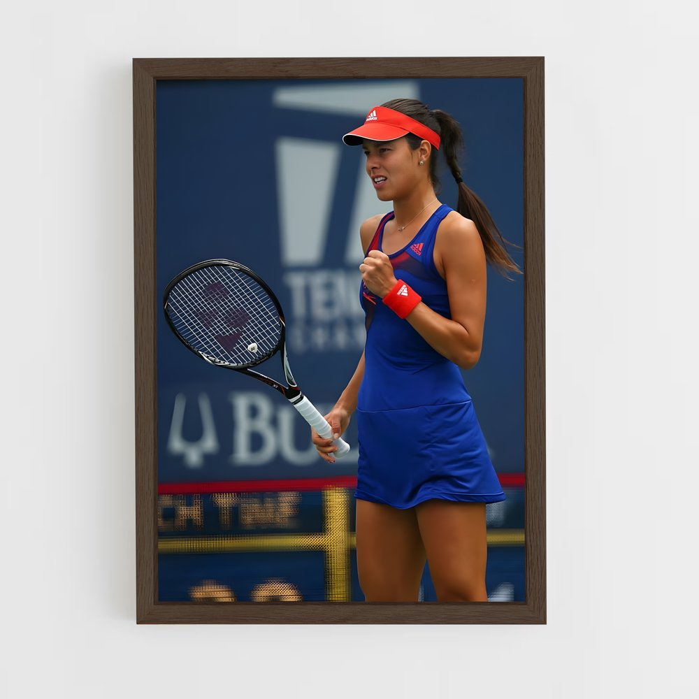 Poster Ace in Blue – affiche Tennis (vue 5)